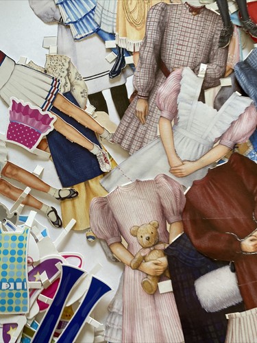 Collection Lot of Paper Dolls Variety Different Styles & Sizes - Bild 6 von 6