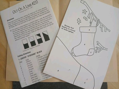 OUT ON A LIMB # 233 Country Threads Quilt Pattern Tesene / Etherington UNCUT - Picture 3 of 3