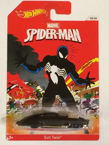 Hot Wheels Marvel 2014 Walmart Exclusivo Serie Spider-Man, Juego Completo de 8 Coches - Imagen 4 de 8
