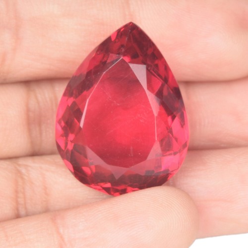 Pear Cut Pink Tourmaline High Quality 80.65 Ct. Loose Gemstone for Making Jewlry - Picture 5 of 7