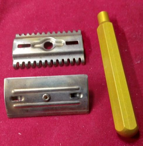 Vintage Unbranded Double Edge Safety Razor - NIB - Picture 7 of 8