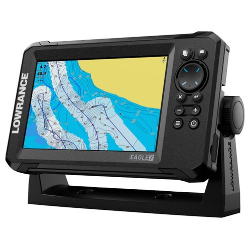 Lowrance Eagle 7 Echolot/Kartenplotter mit TripleShot HD Transducer│Grundkarte - Bild 11 von 12