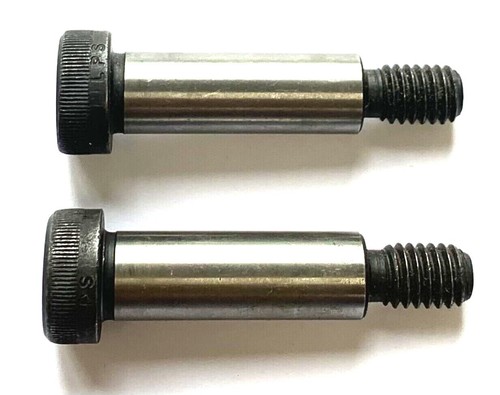 1/2 x 1-1/2" TORNILLO DE HOMBRO - CABEZA DE ENCHUFE - ACABADO NEGRO ACERO ALEACIÓN - 2 PIEZAS - Imagen 2 de 11