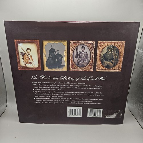 An Illustrated History Of The Civil War Hardcover Images Of An American Tragedy  - Picture 3 of 8