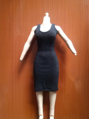 CUSTOM 1//6 SCALE Female One Piece White Perspective Dress for 12/" figure PHICEN
