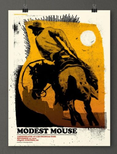 Poster Modest Mouse in Grand Junction, CO on Sep 21, 2019 Poster, gift for fans - Picture 3 of 8