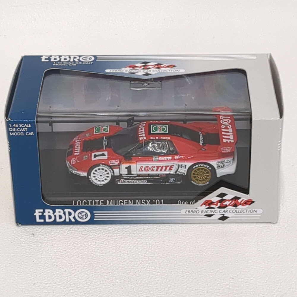 Ebbro Loctite Mugen Nsx '01 1/43 | eBay