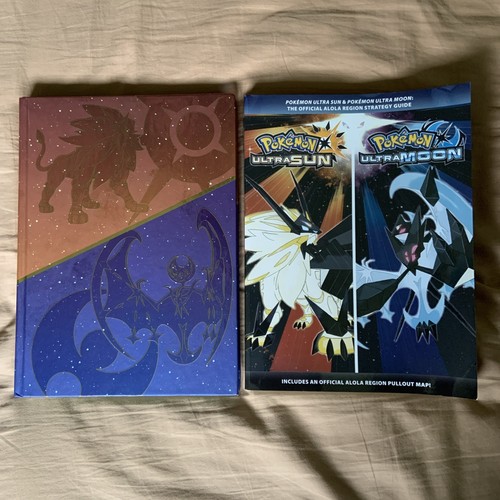 Pokemon Sonne Mond Offizielles Alola Region Strategiehandbuch Lot mit Karte