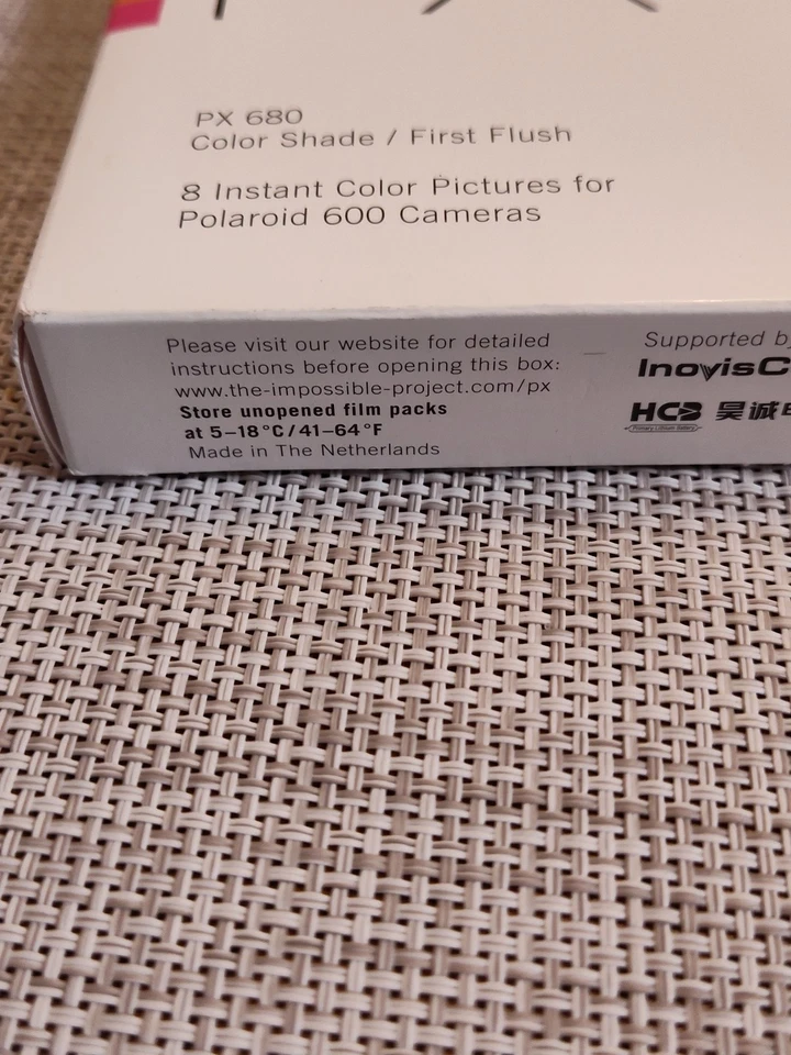 Impossible PX 680 Color Film for Polaroid 600 Cameras - Produced 02/2012 D15 - Image 3 of 4