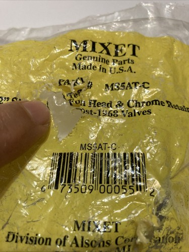 Mixet 4-1/2" Hot/Cold Shower Cartridge Stem Retainer Nut MS-5AT-C Made in USA - Picture 2 of 6