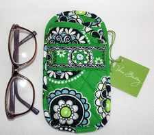 VERA BRADLEY Double Eye Glasses  Readers Case - Cupcakes Green - New with Tag
