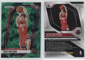 2024-25 Panini Prizm Green Ice Prizm Reed Sheppard #268 Rookie RC