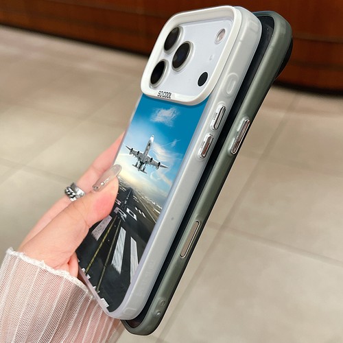For iPhone 17 Pro Max 16 15 14 13 12 11 Aircraft Parking Area Hard Case Cover - Picture 5 of 18