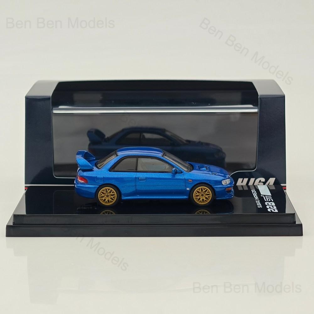 Hobby Japan 1/64 SUBARU Impreza 22B STi Version GC8 BLUE