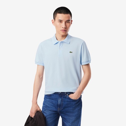 Camisa Polo Lacoste Para Hombre Calce Clásico L.12.12 Piqué Overview Azul NUEVA 5 L - Imagen 2 de 6