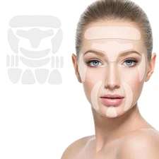 Face Wrinkle Patches – for Forehead Lines, Frown Areas, Smile Creases & Fine Sig