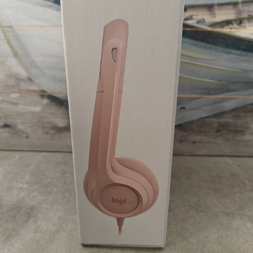 Logitech - H390 Wired USB On-Ear Stereo Headphones - Rose - Picture 3 of 3