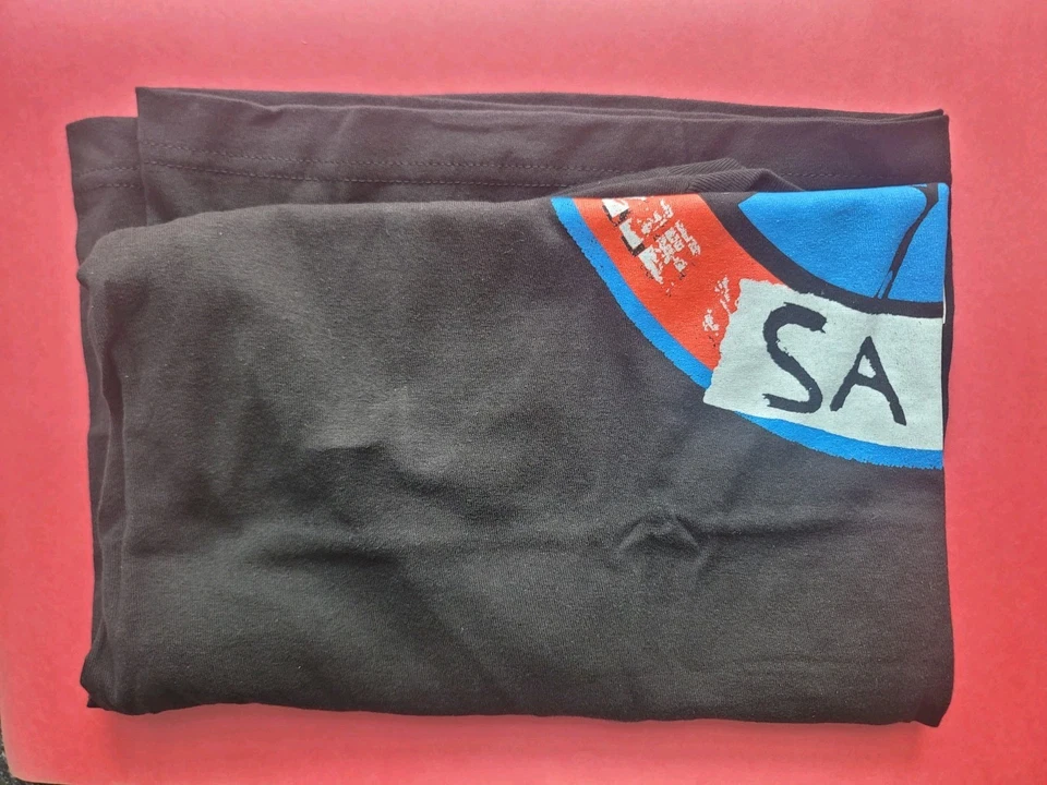 Camiseta negra Rob Van Dam Sabu extra grande XL Pro Wrestling Crate Tees ECW  Foto 2 de 3