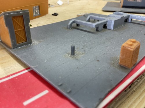 ho scale train depot, commercial bank building kitbash, track switches, more - Picture 14 of 24