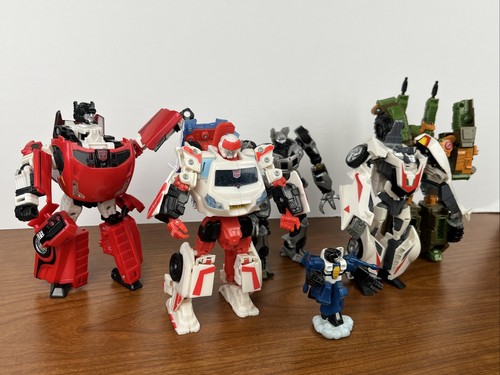 Lot of 6 Transformers Roadbuster Sideswipe Ratchet Wheeljack Jazz ThunderC 2008+ - Picture 24 of 24