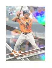 2017 Topps Chrome Refractor #116 Teoscar Hernandez RC (DODGERS) !