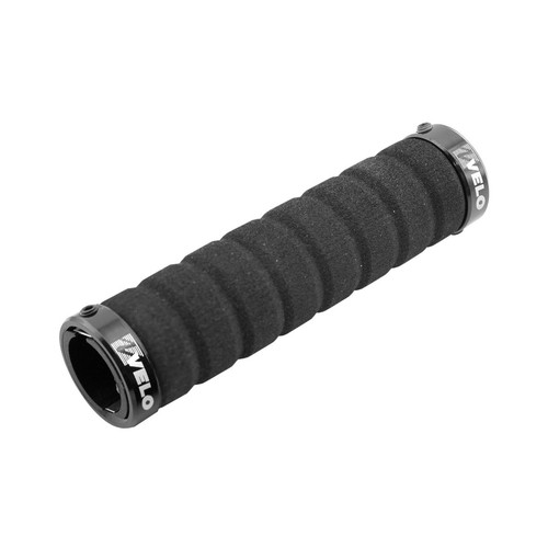 VELO Juego de puños neopreno negro 130mm bici bicicleta - Imagen 1 de 1