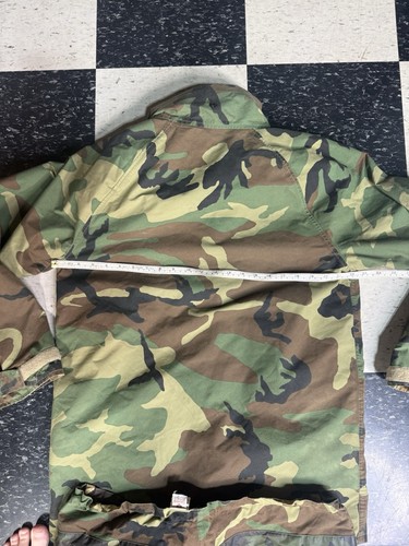 Vintage Columbia Sportswear Gore-Tex Camo Hunting Suit Reversible Men M USA Made - Picture 10 of 17