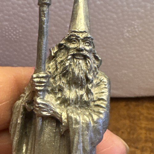 WIZARD W STAFF RAY LAMB PERTH PEWTER - Bild 9 von 9