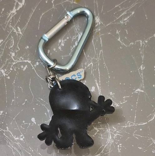 Crocs Croslite Guy Blue Carabiner Clip Keychain - Picture 3 of 3