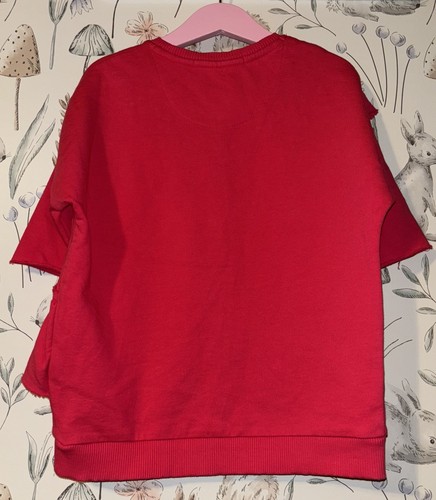 Girls Age 7-8 Years - M&S Sweater Top - Picture 2 of 2
