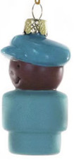 Cody Foster - Vintage Tiny People Aqua Ornament - GL-1616