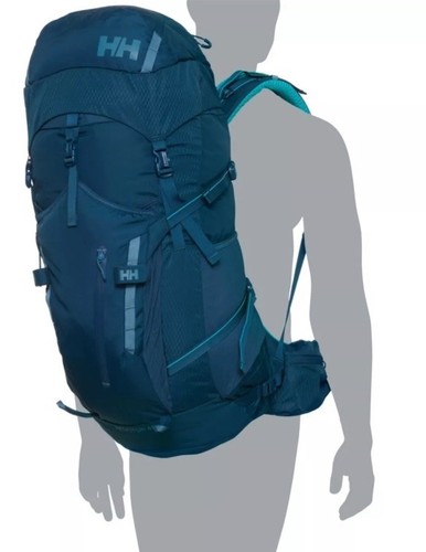 New Helly Hansen Resistor 45L Hiking Backpack Midnight Green (MSRP $260) NWT