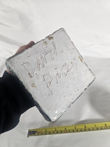 Heavy Granite Marble Stone Cigar Ashtray David Price? - Picture 13 of 13