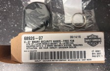 Harley Davidson Smart Security System Hands Free Fob 07-16 68926-07 6892607