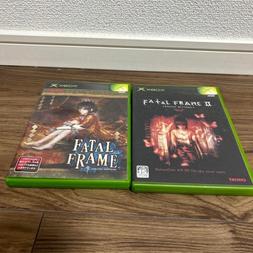 FATAL FRAME 1 & 2 Set Microsoft Xbox Survival Horror Project Zero Game Tecmo - Bild 19 von 20
