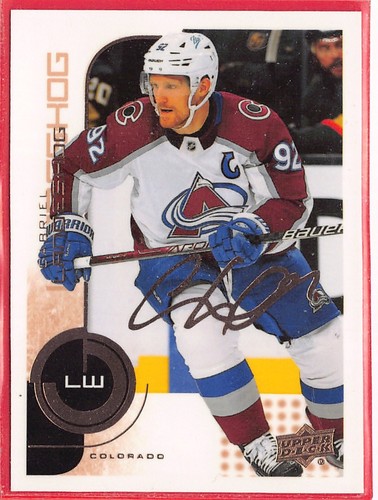 2022-23 Upper Deck MVP 20th Anniversary #92 Gabriel Landeskog - Picture 1 of 2