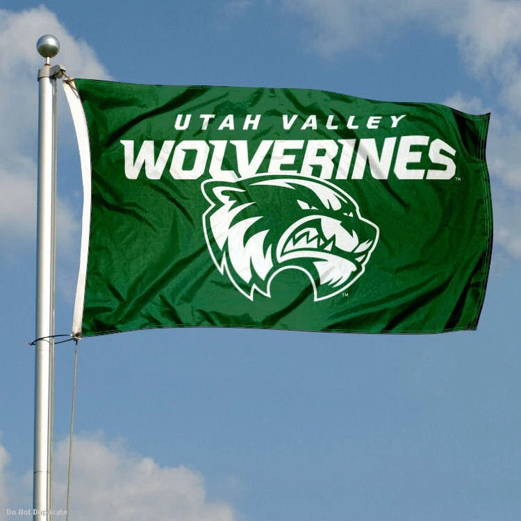 Utah Valley Wolverines House Flag