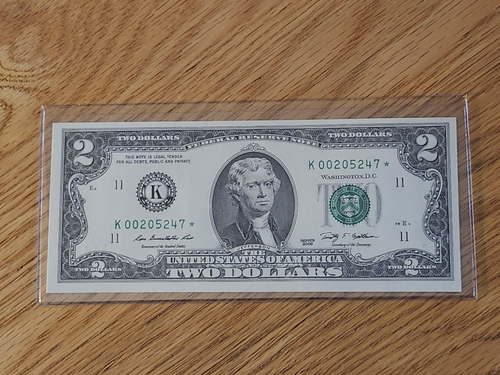 2009 $2 "STAR NOTE" DALLAS DISTRICT UNC/GEM K00205247* 512K RUN 3 OF 3 CONS SER - Picture 5 of 5