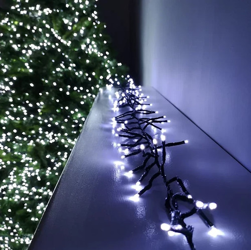 Christmas String Lights 15m - 1000 LED Cool White Lighting Home Outdoor - Picture 12 of 24