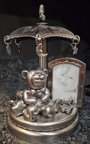 Royal Limited Musical Teddybär Baby Bilderrahmen Karussell - Bild 3 von 9