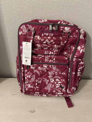 Lug Carryall Backpack - Voyager NWT in Flourish Berry - Picture 1 of 4