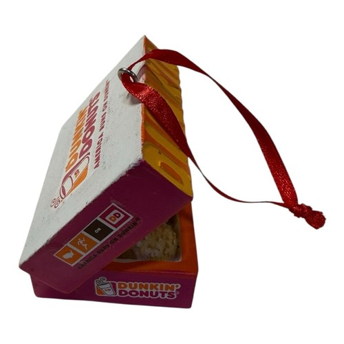 2014 Dunkin’ Donuts Half Dozen Donut Box Ornament – Holiday Collectible - Picture 4 of 10