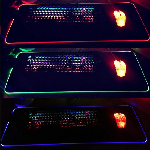 RGB Luminous Mouse Pad Luminous Mouse Pad LED RGB Gaming Mouse Pad Large DM5 - Afbeelding 4 van 6