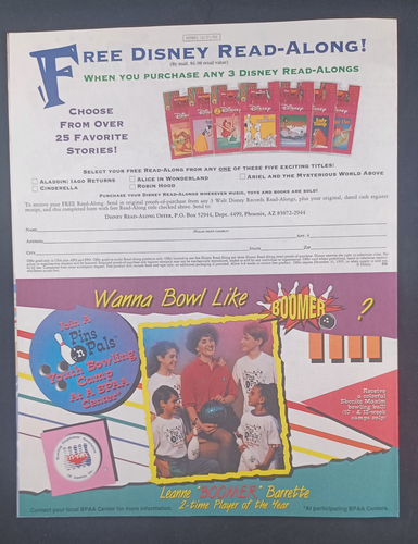 Burger King Kid’s Club Adventures 1995 Vol 6 Issue 4 Magazine Goofy Movie - Picture 3 of 3