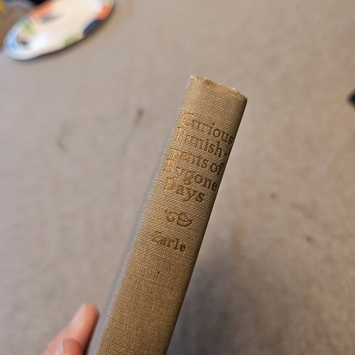 Alice Morse Earle / Curious Punishments of Bygone Days 1922, Macmillan Company - Imagen 3 de 24