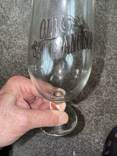 Vintage Altes San Francisco Cocktailglas - 9 1/2" hoch - Bild 4 von 6