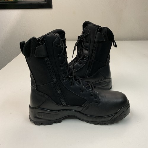 5.11 Tactical Men's ATAC 2.0 8" Sidezip Boots 12391 - Black US 10.5 W - Picture 3 of 7