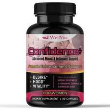 Female Enhancement-Hormone Balance for Women-Energy Booster Mood Support 60Pills