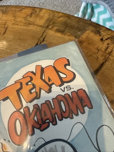 Texas Longhorns Oklahoma Sooners 1967 OU UT Cotton Bowl Dallas Norman Austin - Imagen 4 de 24