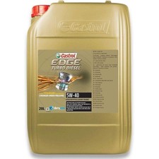20 Liter Kan Castrol EDGE Turbo Diesel 5W-40 Motoröl MB Renault Ford VW 1535B1